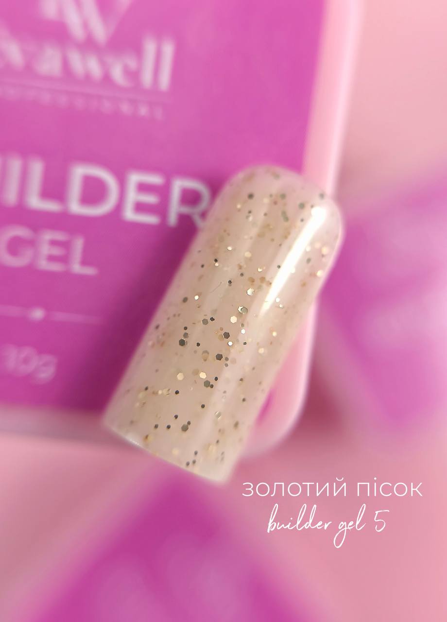 Золотий пісок (Builder gel )номер 5 - Зображення 2